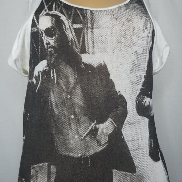 Elvis Jesus Mini Dress Sheath Bodycon Tank Top - Picture 4 of 9